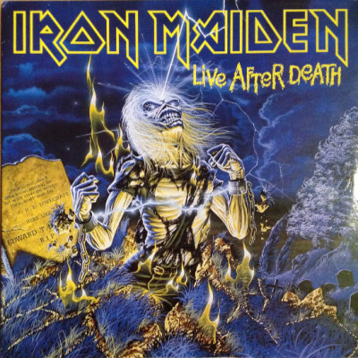 Iron Maiden - Live After Death (2xLP, Album, Gat)