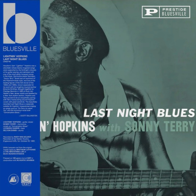 Lightnin' Hopkins With Sonny Terry – Last Night Blues (LP, Album, RE, 180 Gram)