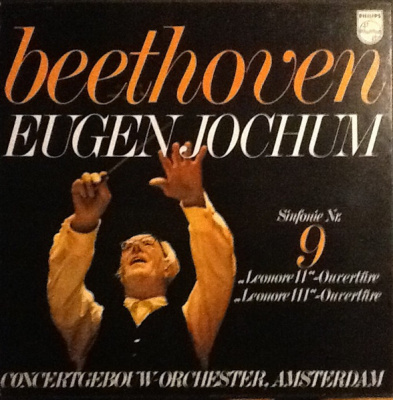 Beethoven, Eugen Jochum, Concertgebouw-Orchester, Amsterdam – Sinfonie Nr. 9, Leonore II - Ouvertüre, Leonore III - Ouvertüre (2xLP, w/ booklet, Box Set)