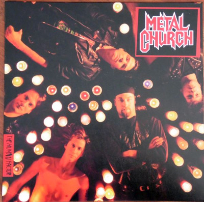 Metal Church – The Human Factor (LP, Album, Ltd, Numbered, RE, Orange Marbled [Flaming])