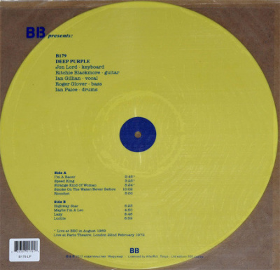 Deep Purple - Live At BBC, August 1969 & Paris Theatre, London, 22nd February 1972