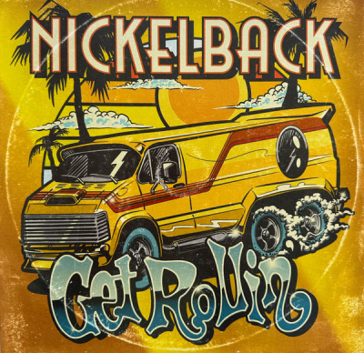 Nickelback – Get Rollin' (LP, Album, Orange Transparent)