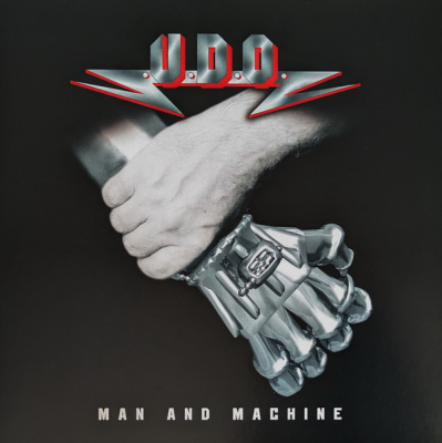 U.D.O. – Man And Machine (LP, Album, Ltd, RE, White)